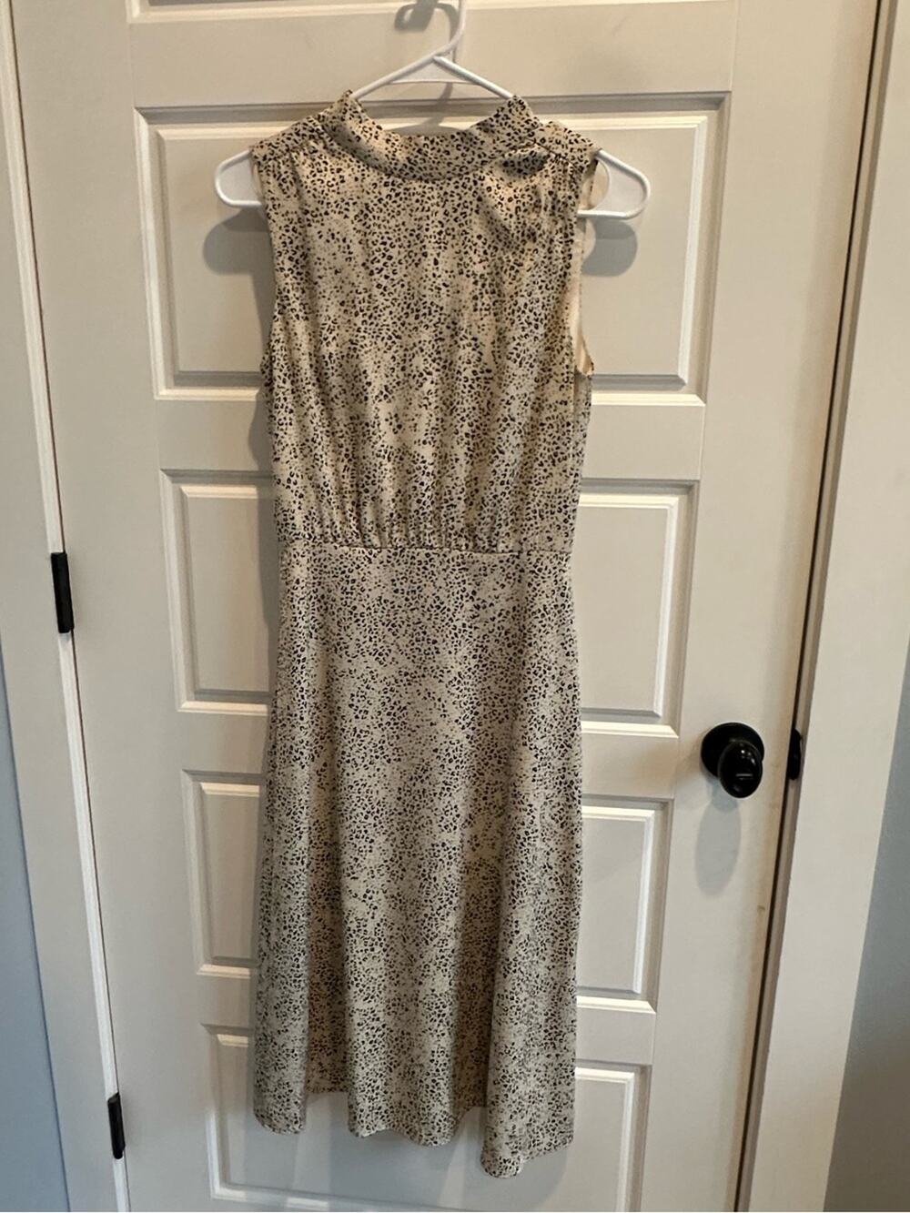 Antonio Melani Leopard Midi Dress